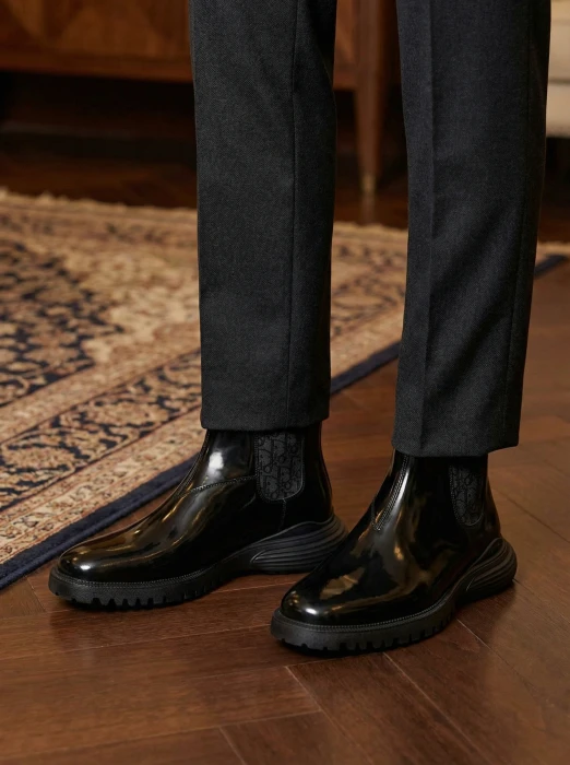 CHRISTIAN DIOR Мужские ботинки Combat Chelsea Boots