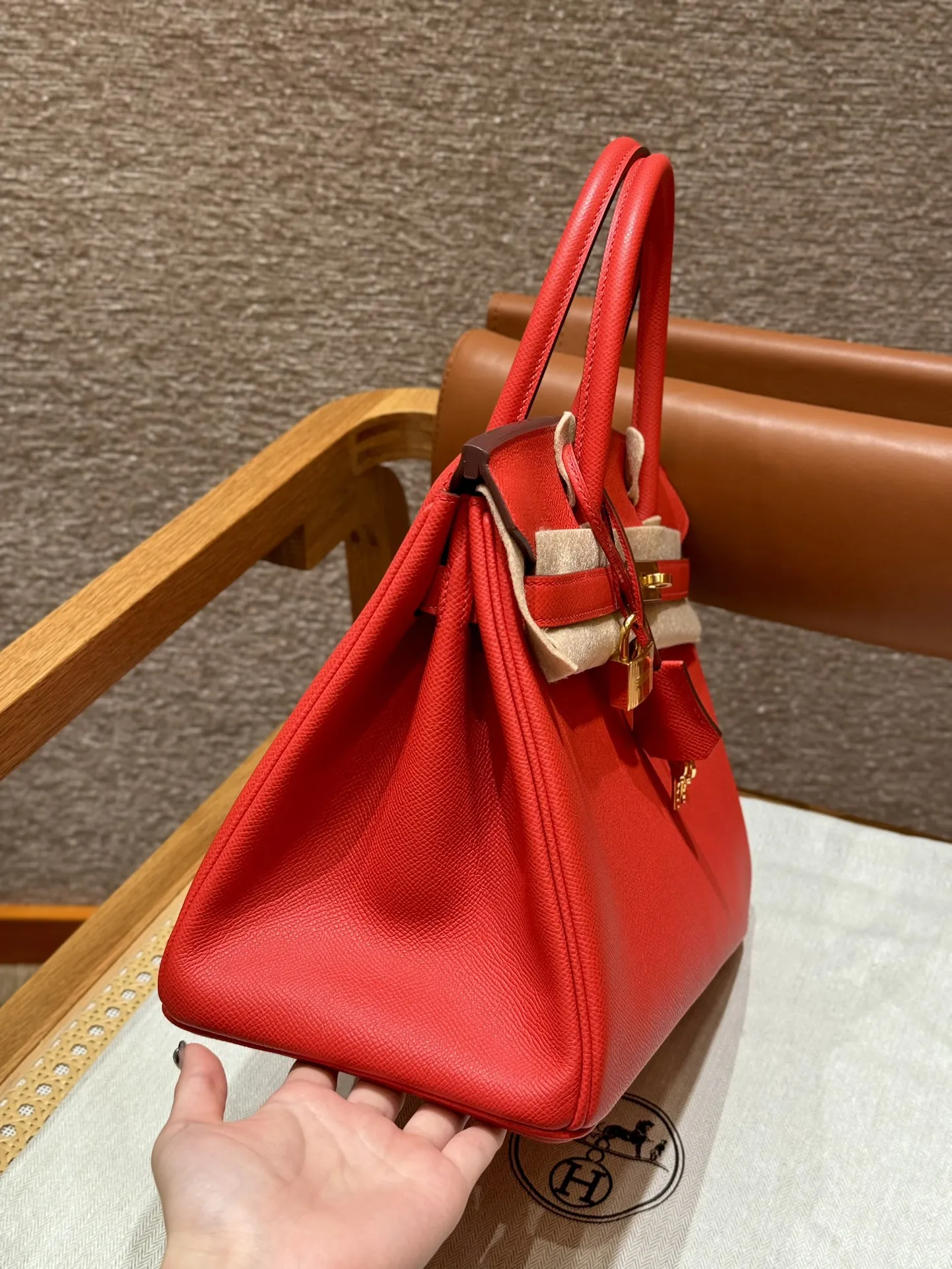 HERMES Женская сумка Birkin 30 см S3 Epsom HERMES Женская сумка Birkin 30 см S3 Epsom