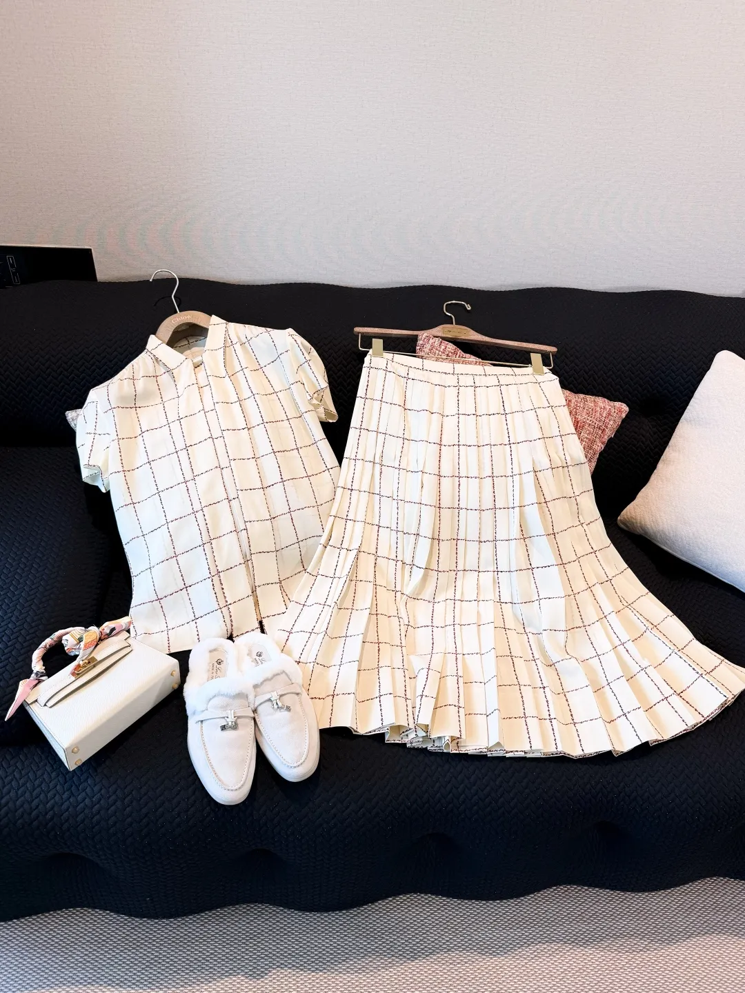 LORO PIANA Женская юбка шёлк