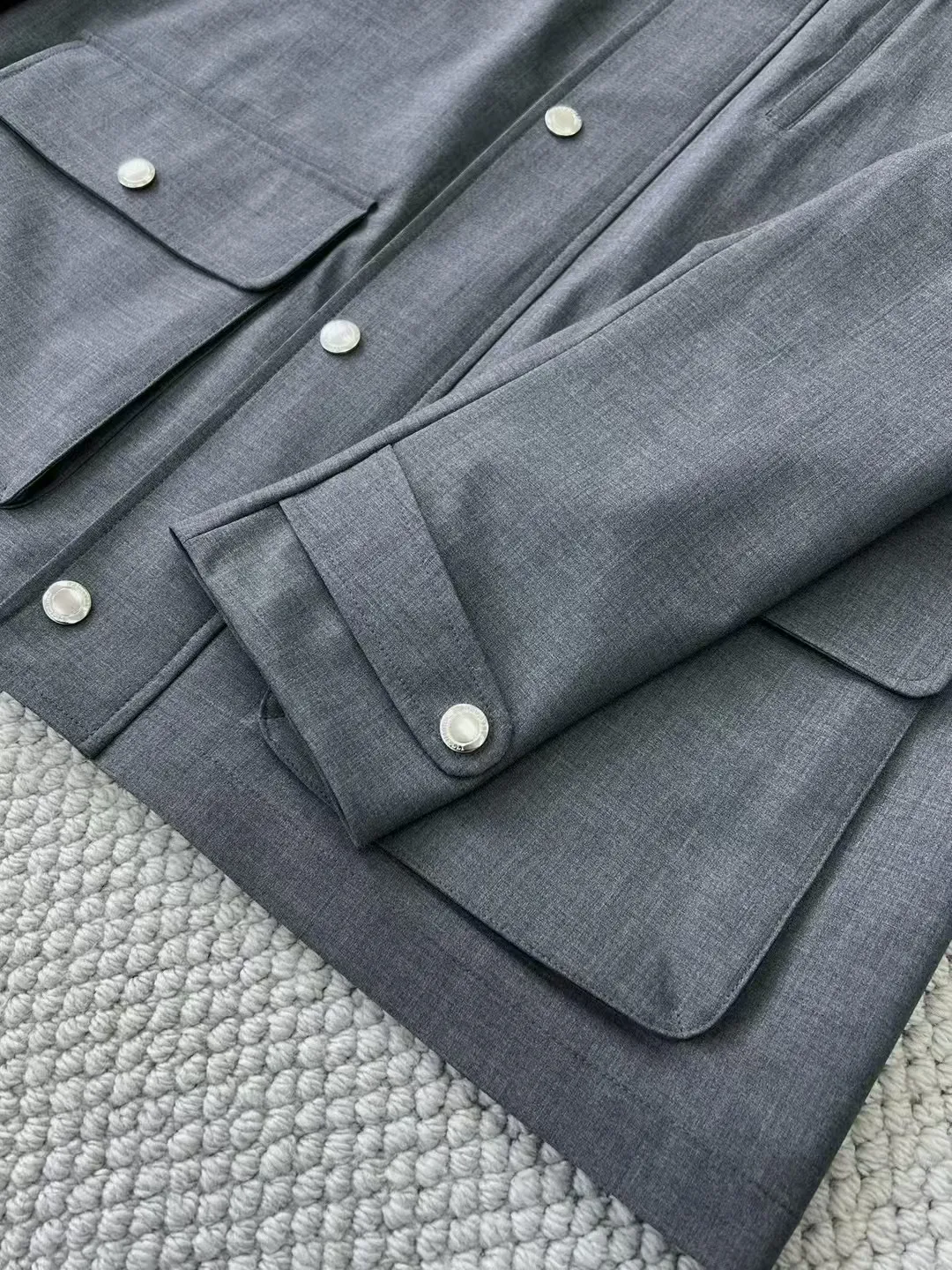 BRUNELLO CUCINELLI Мужская куртка в виде рубашки