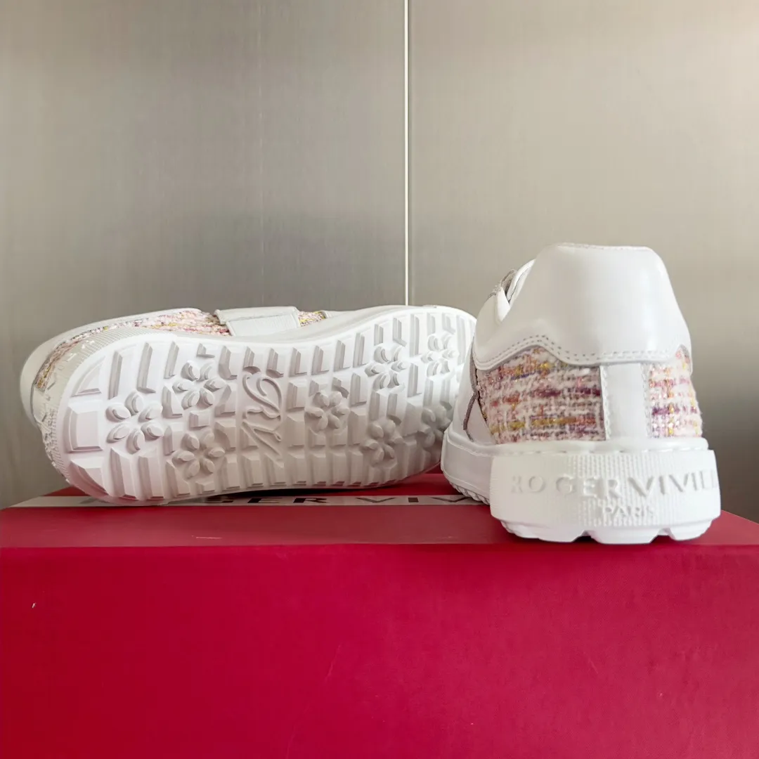 ROGER VIVIER Женские сникерсы Very Viver Strass