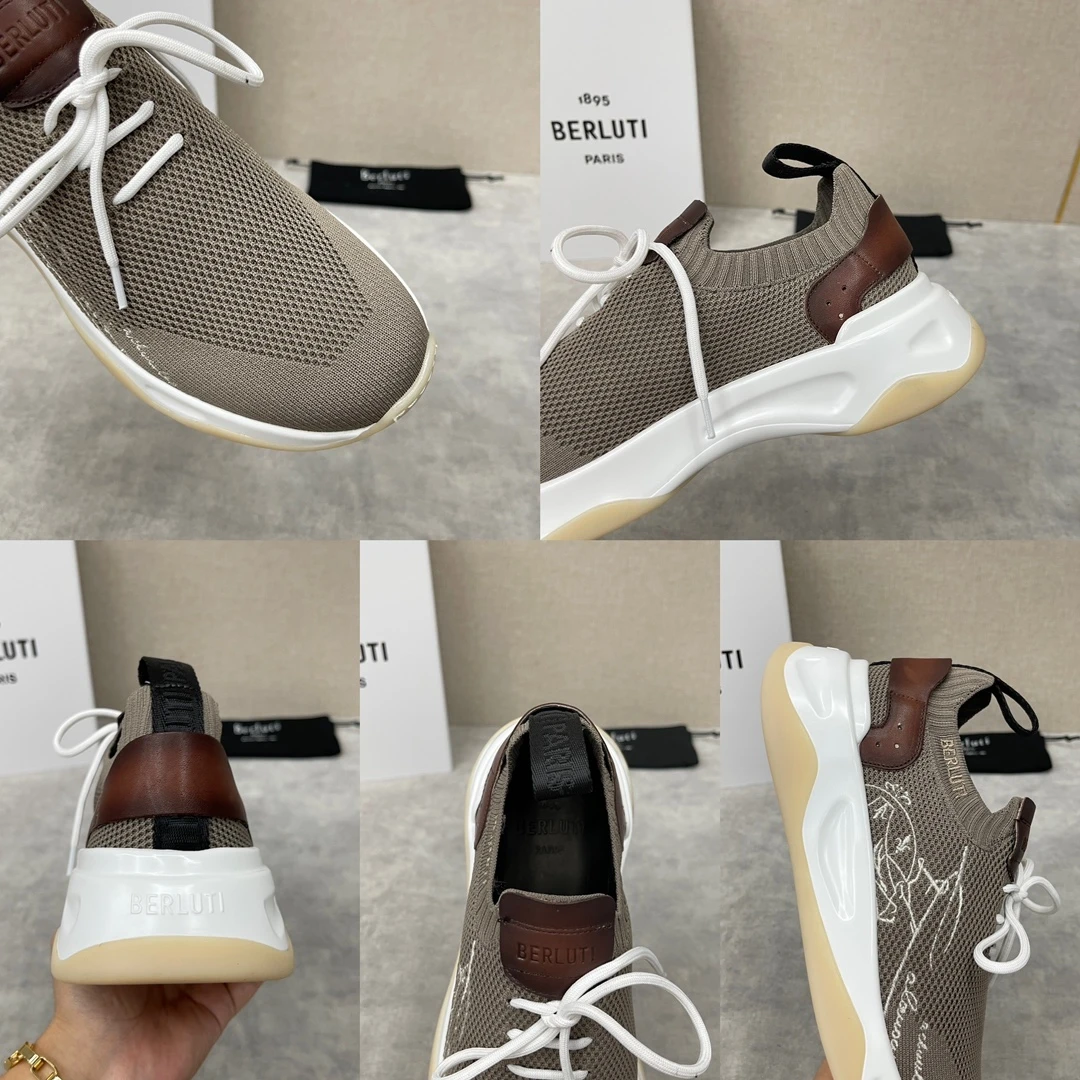 BERLUTI Мужские кроссовки Shadow BERLUTI Мужские кроссовки Shadow