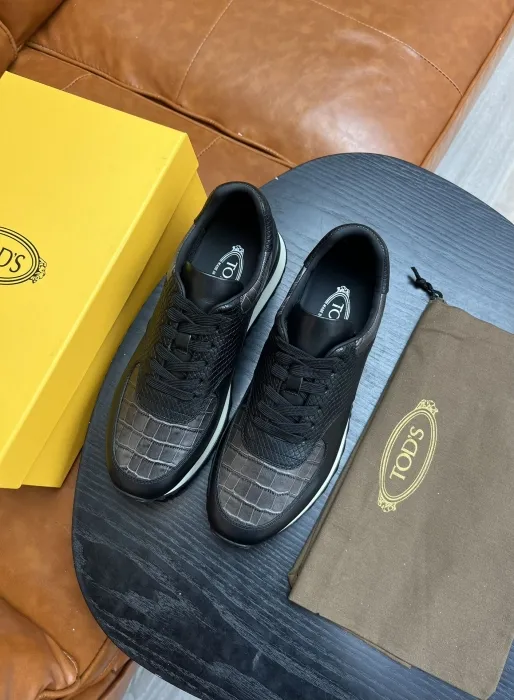 TOD'S Мужские кроссовки из телячьей кожи