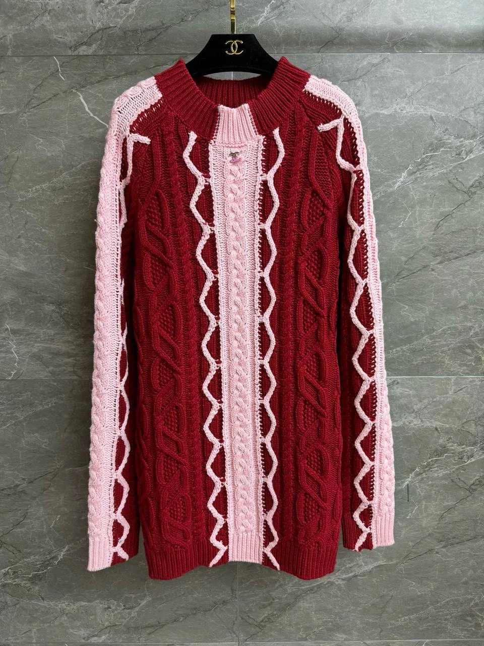 CHANEL Женское вязаное платье CHANEL Женское вязаное платье