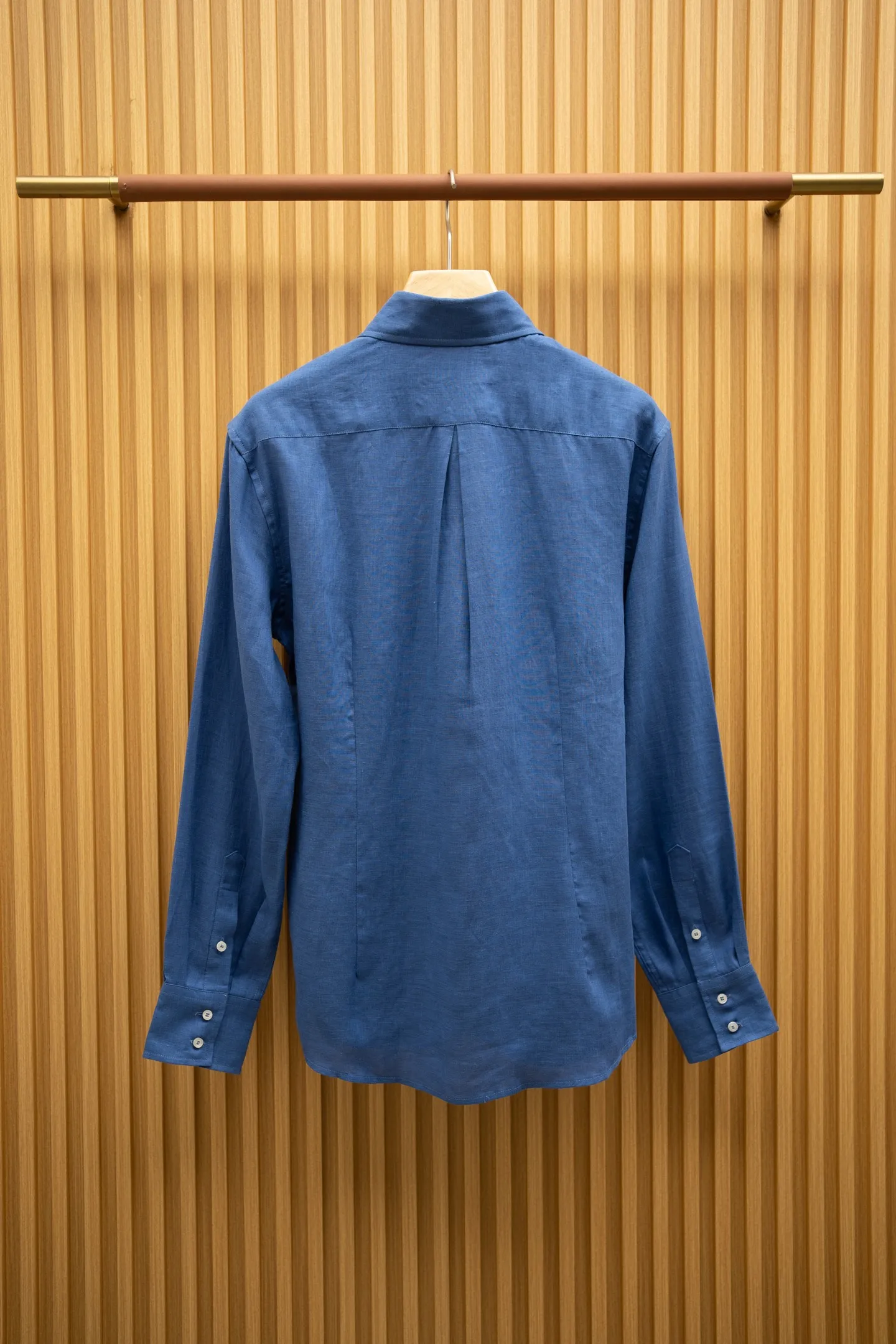 BRUNELLO CUCINELLI Мужская льняная рубашка