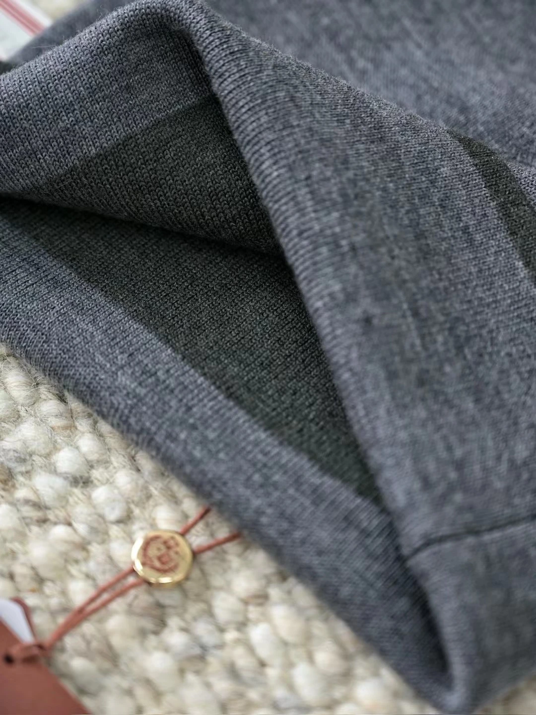 LORO PIANA Мужская шапка-бини из кашемира 