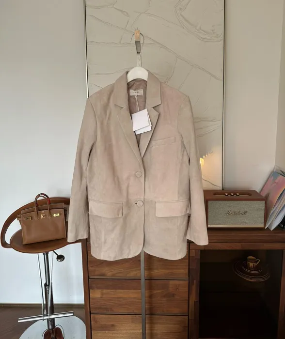 THE ROW Женский жакет из замши