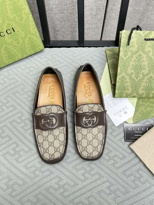 GUCCI Мужские мокасины GG