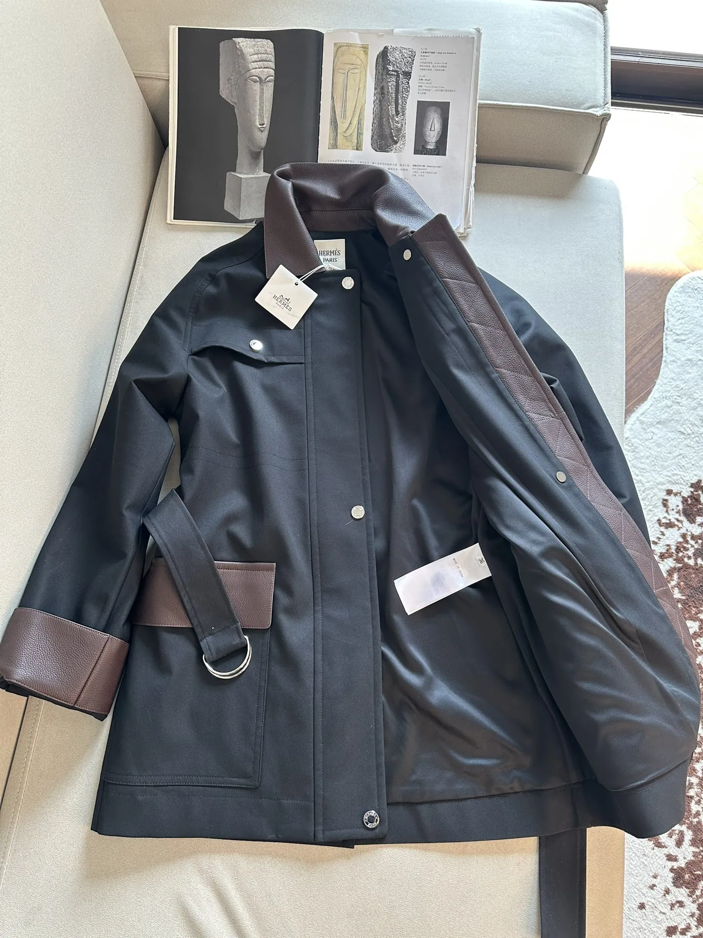 HERMES Женский плащ