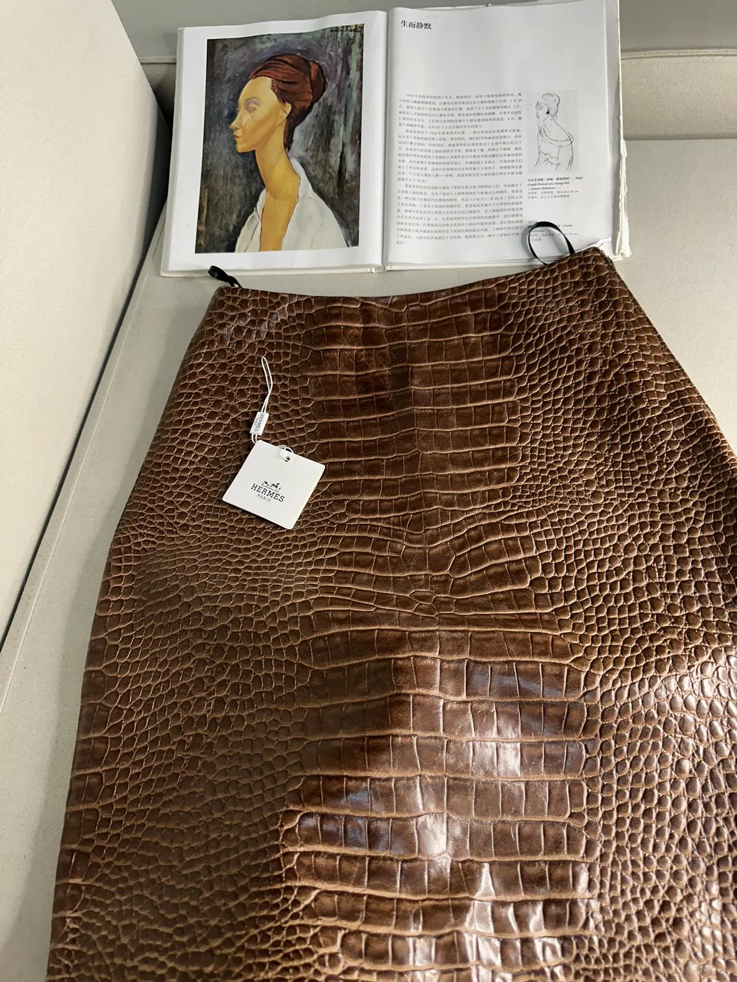 THE ROW Женская кожаная юбка