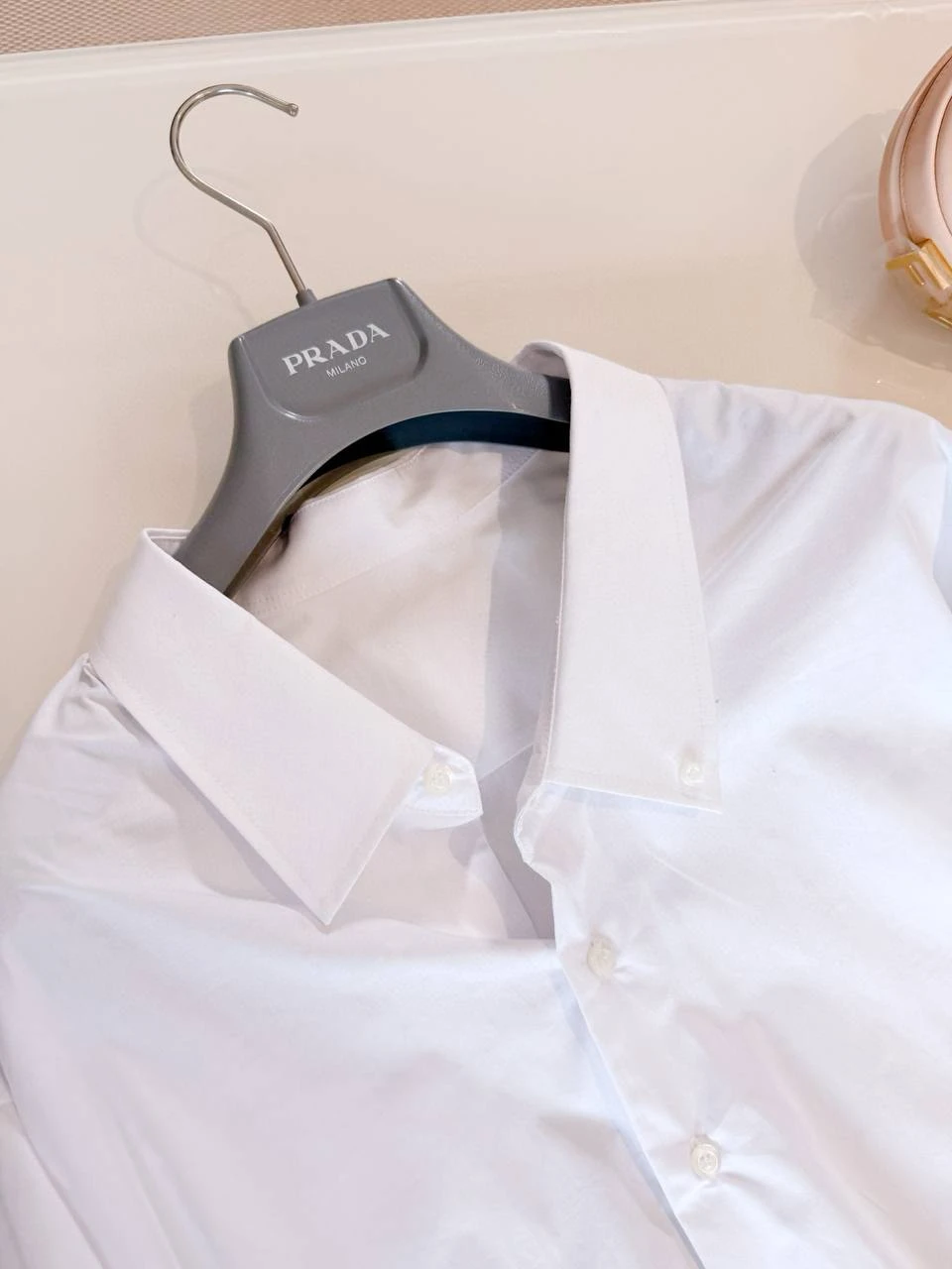 PRADA Женская рубашка из хлопка PRADA Женская рубашка из хлопка