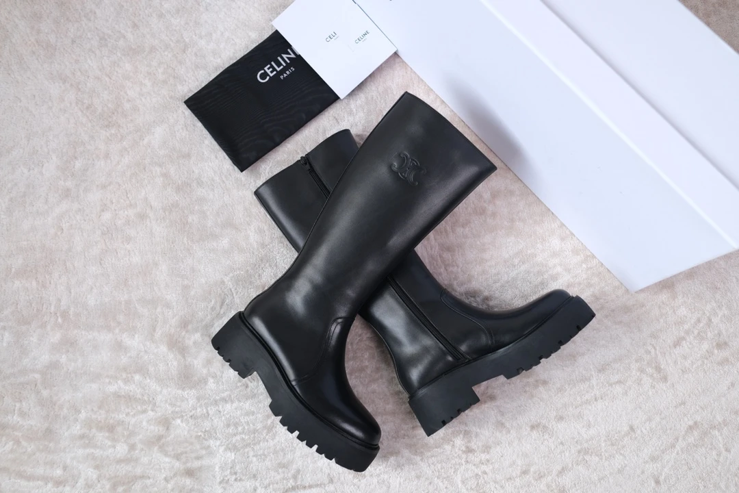 CELINE Женские сапоги трубы CELINE Женские сапоги трубы