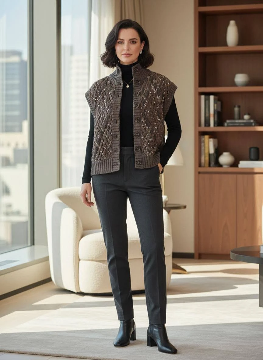 BRUNELLO CUCINELLI Женский жилет из кашемира 