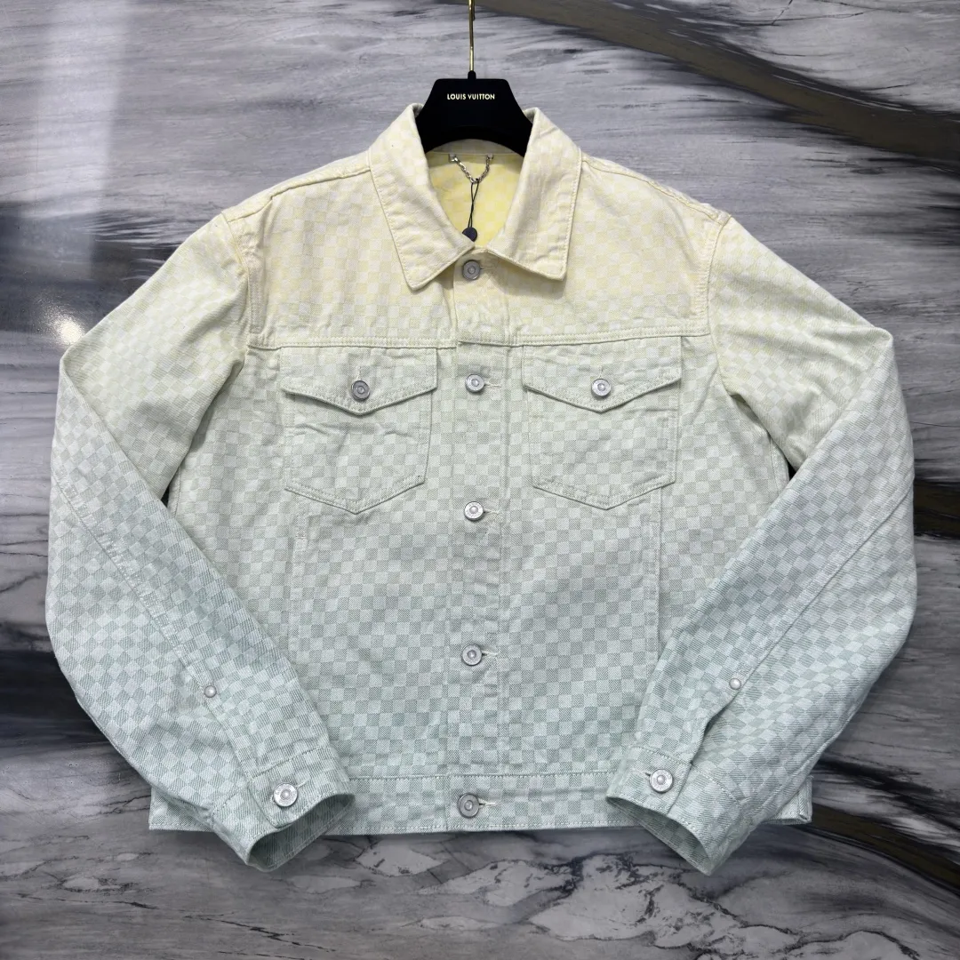 LOUIS VUITTON Мужская куртка Damier LOUIS VUITTON Мужская куртка Damier