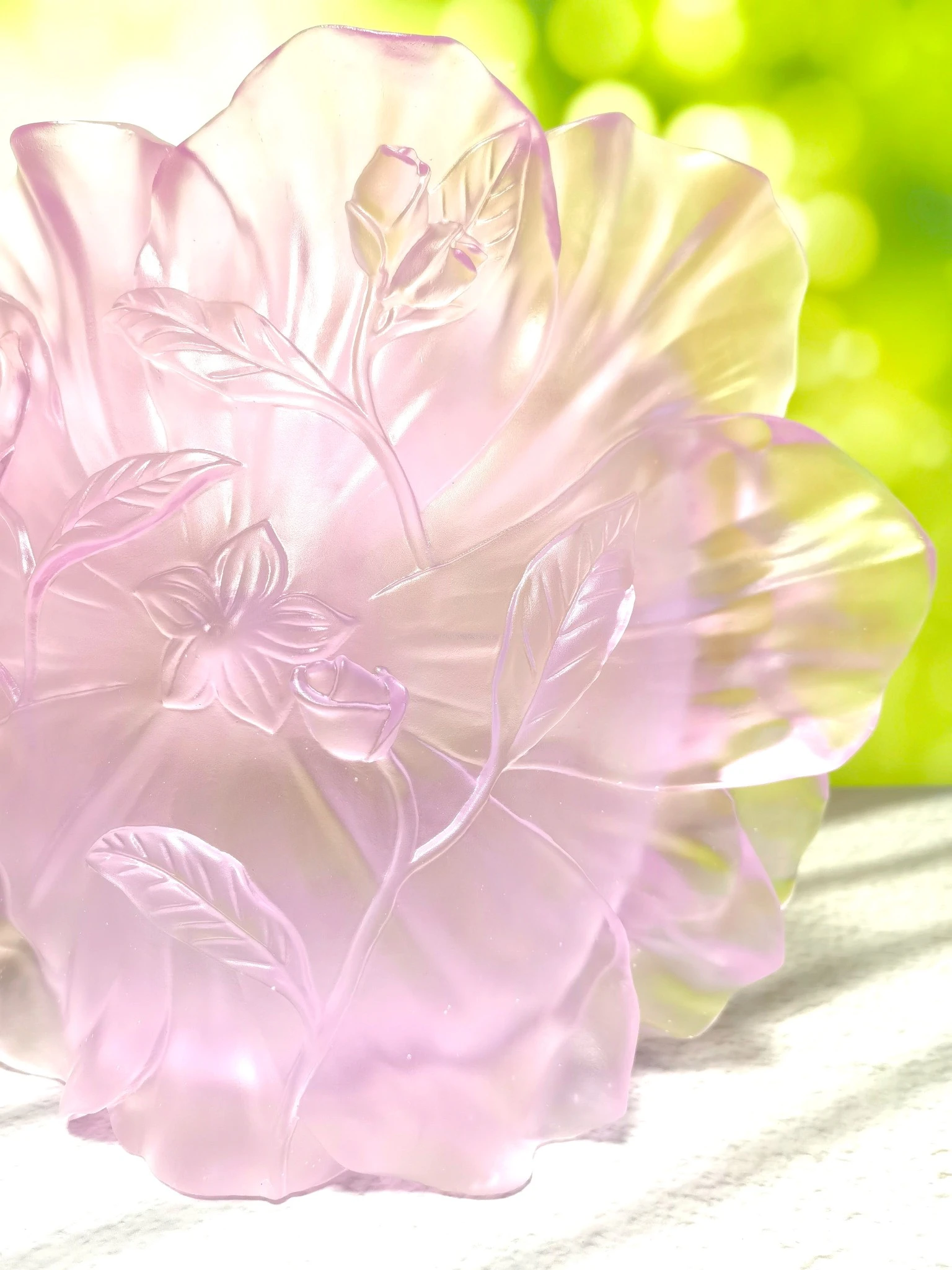 DAUM Ваза камелия 38 см DAUM Ваза камелия 38 см