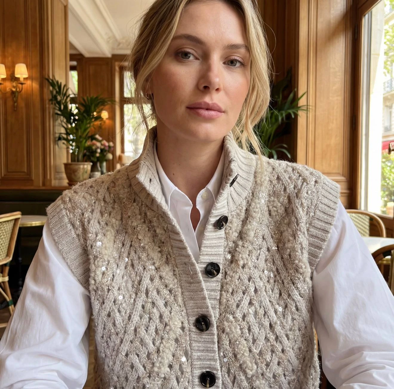 BRUNELLO CUCINELLI Женский жилет из кашемира BRUNELLO CUCINELLI Женский жилет из кашемира