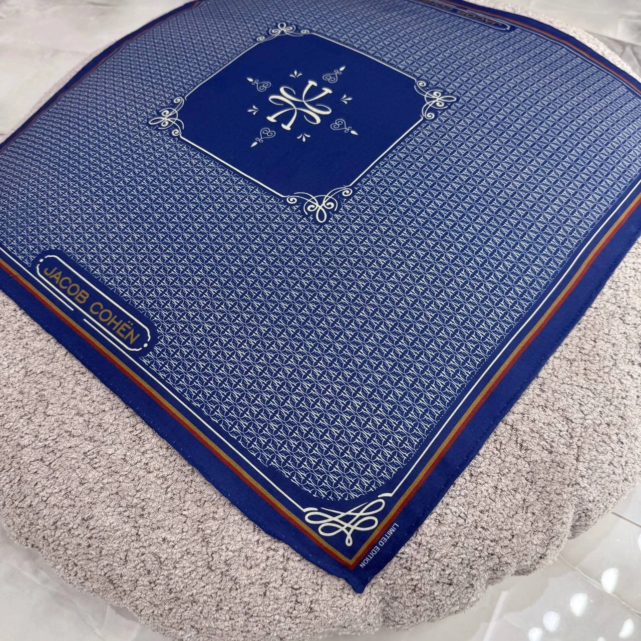 JACOB COHEN Мужской платок для джинс синий JACOB COHEN Мужской платок для джинс синий