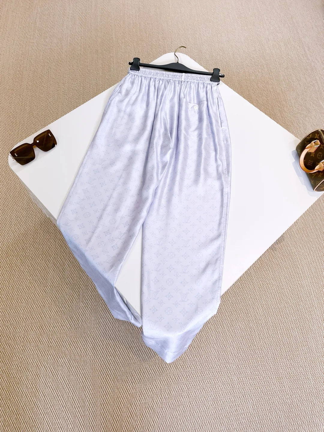 LOUIS VUITTON Женские брюки из шелка LOUIS VUITTON Женские брюки из шелка