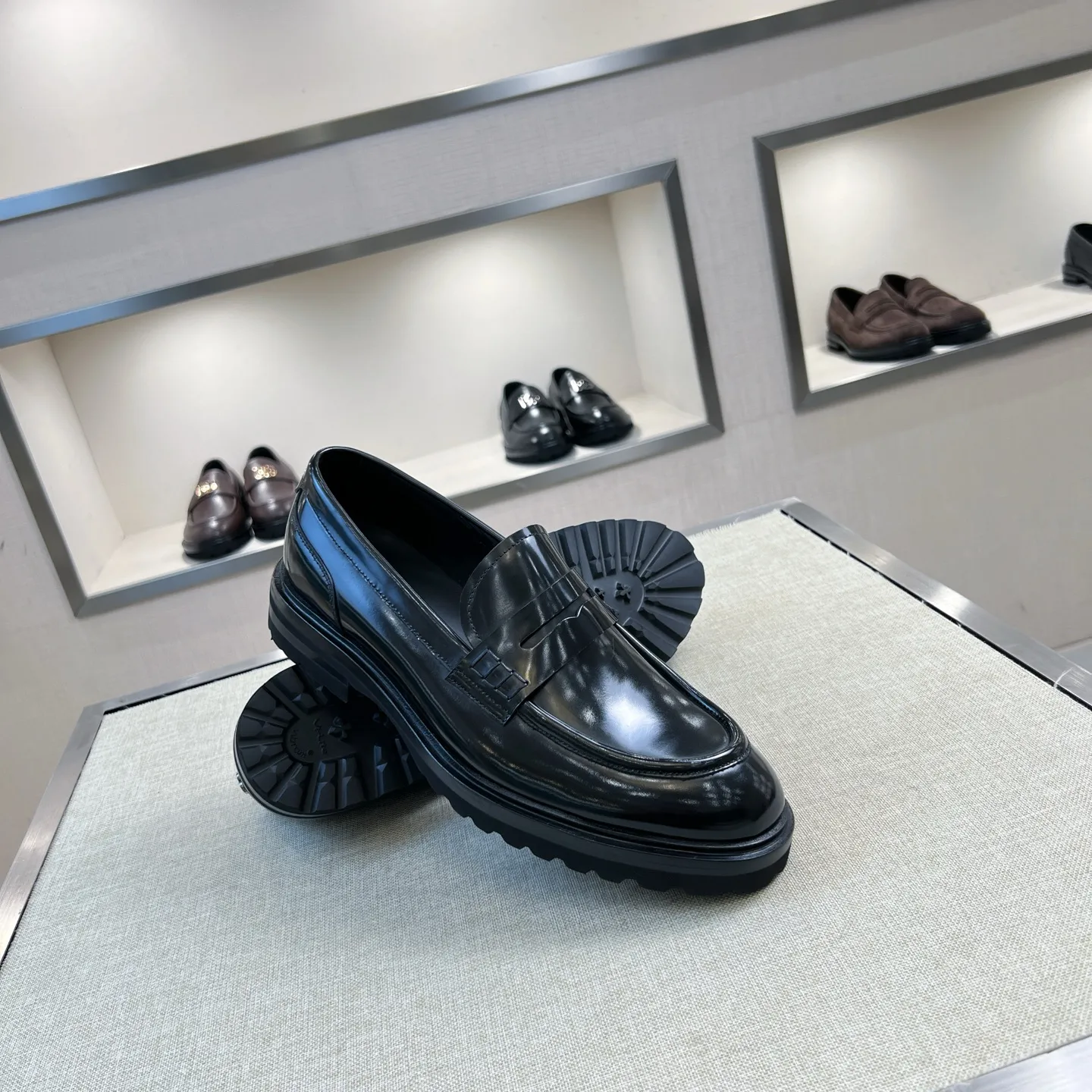 DOLCE & GABBANA Мужские лоферы коровья кожа DOLCE & GABBANA Мужские лоферы коровья кожа