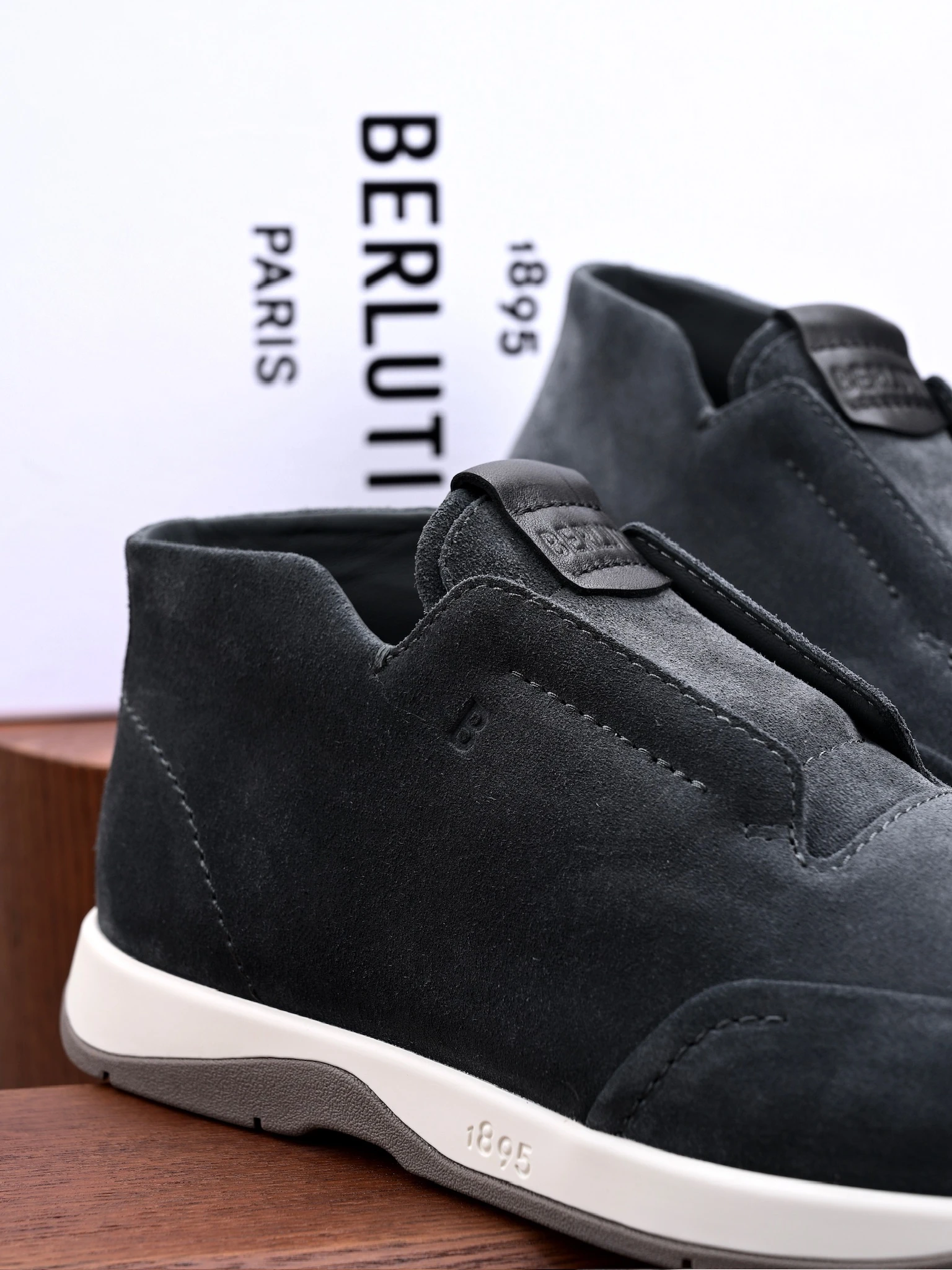 BERLUTI Мужские ботинки из замша