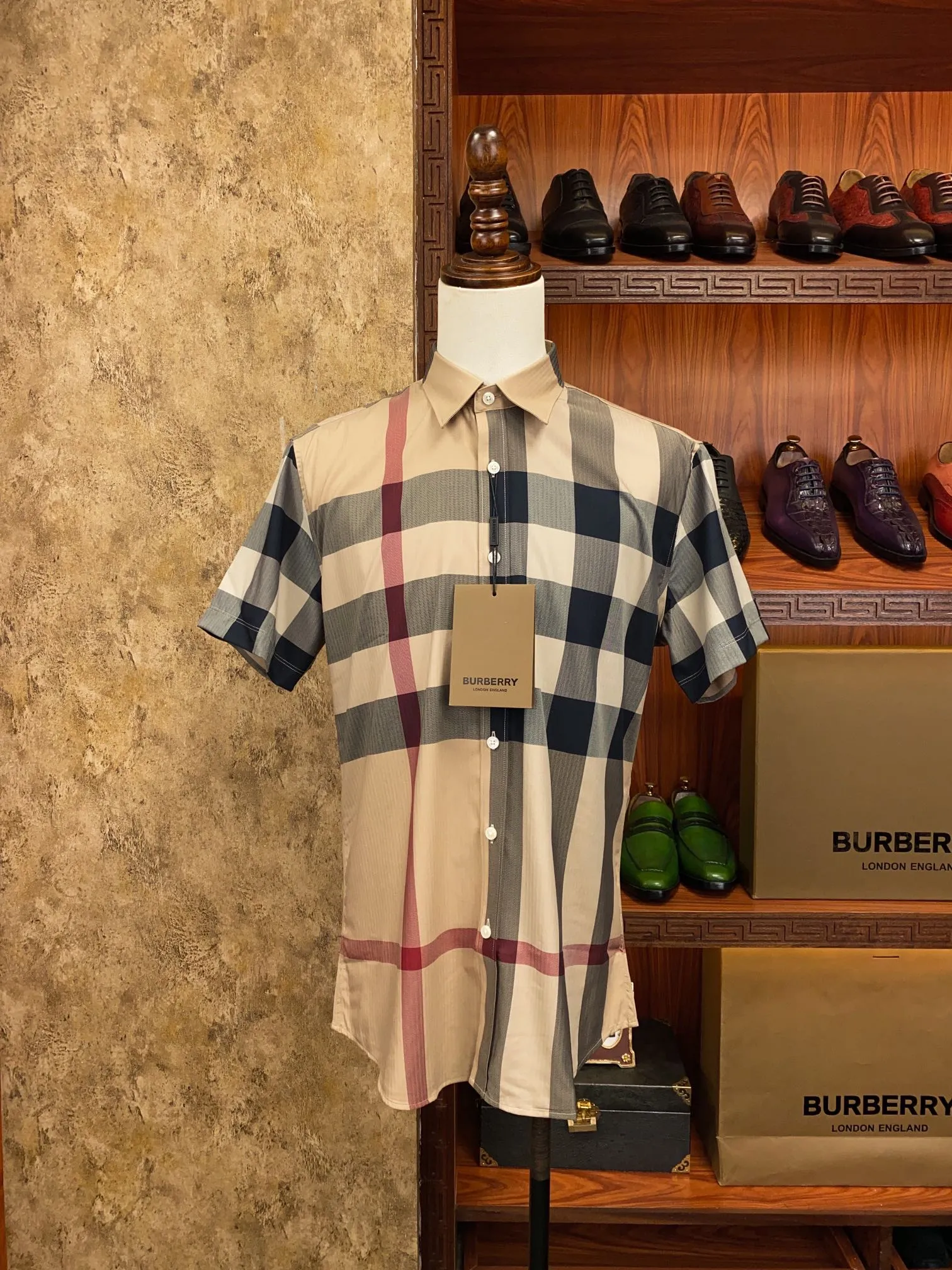 BURBERRY Мужская рубашка BURBERRY Мужская рубашка