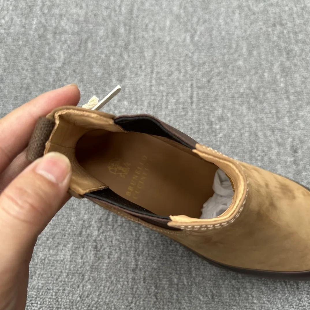 BRUNELLO CUCINELLI Мужские ботинки челси BRUNELLO CUCINELLI Мужские ботинки челси