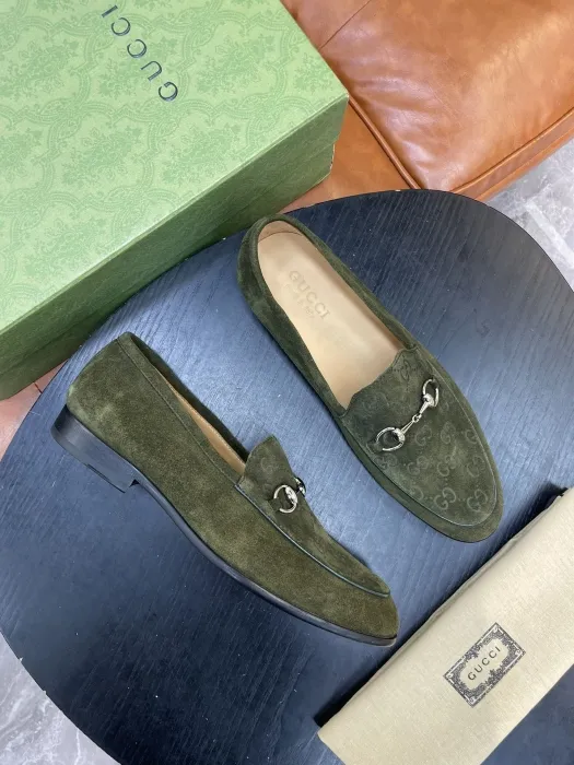 GUCCI Мужские лоферы из воловьей замши