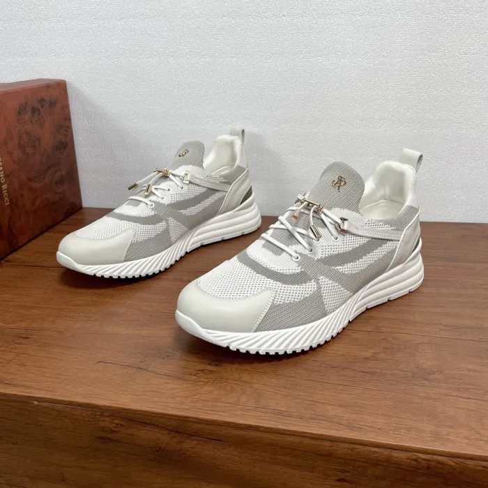 STEFANO RICCI Мужские кроссовки телячья кожа