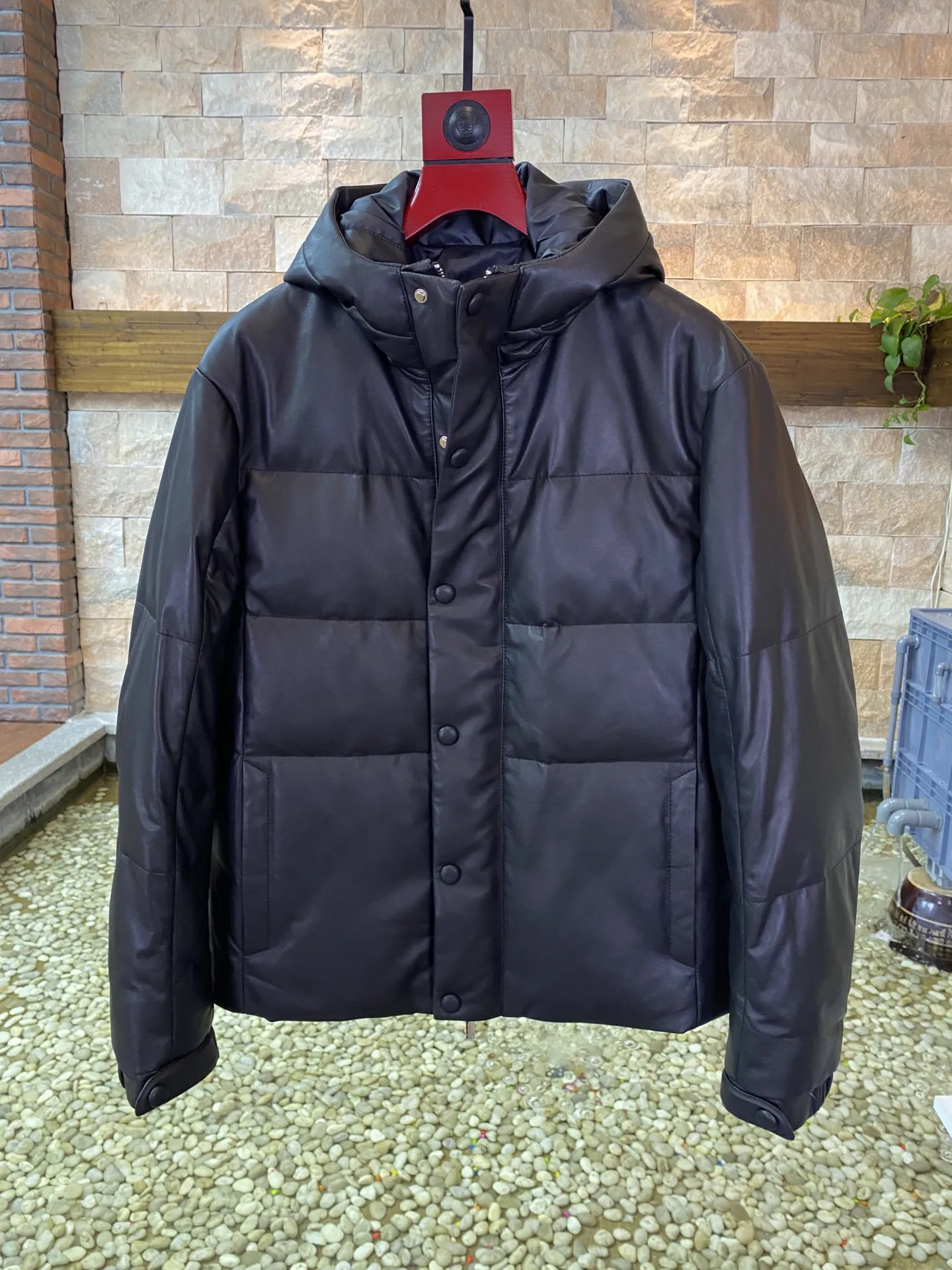 BERLUTI Мужская кожаная куртка  BERLUTI Мужская кожаная куртка