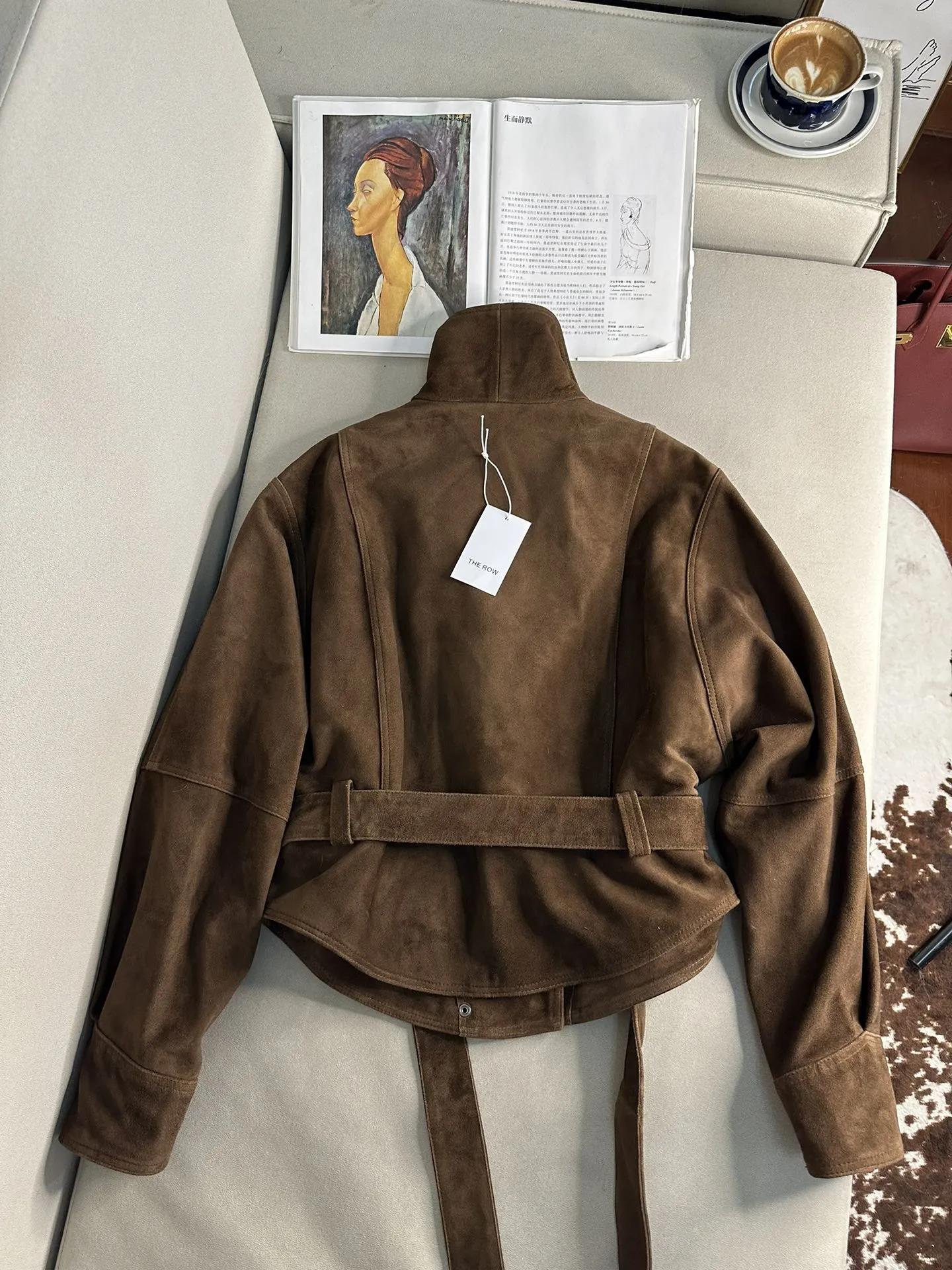 THE ROW Женский жакет из замши