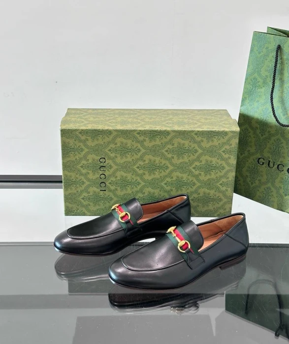 GUCCI Мужские лоферы коровья кожа