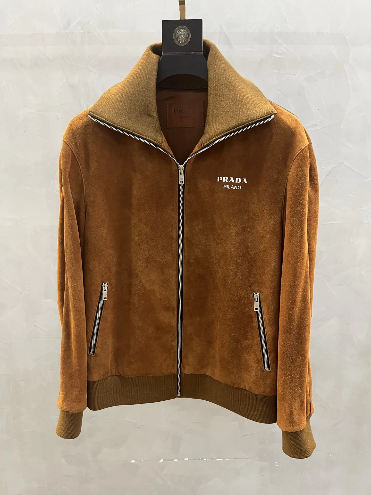 PRADA Мужская куртка из замши PRADA Мужская куртка из замши