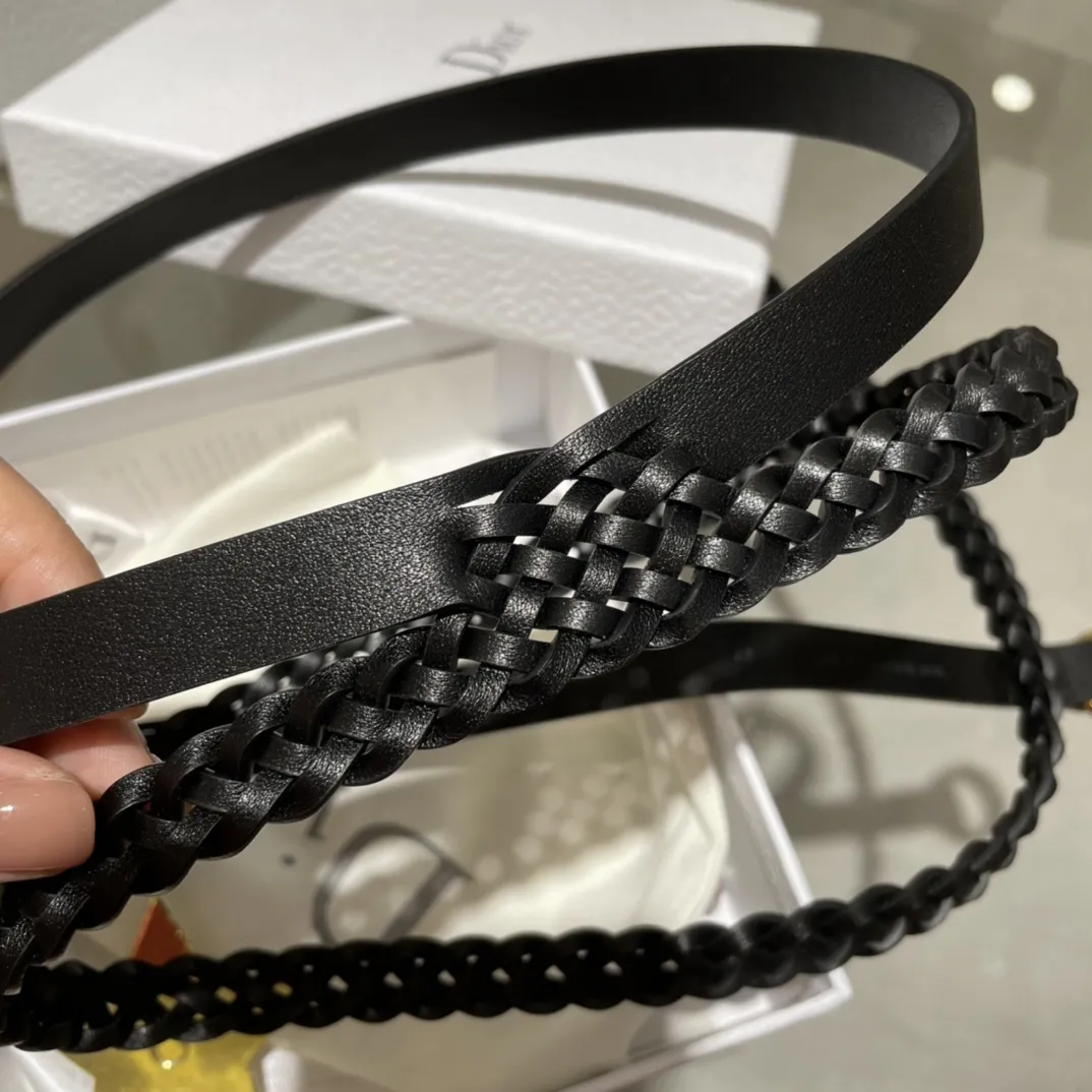 CHRISTIAN DIOR Женский двойной ремень