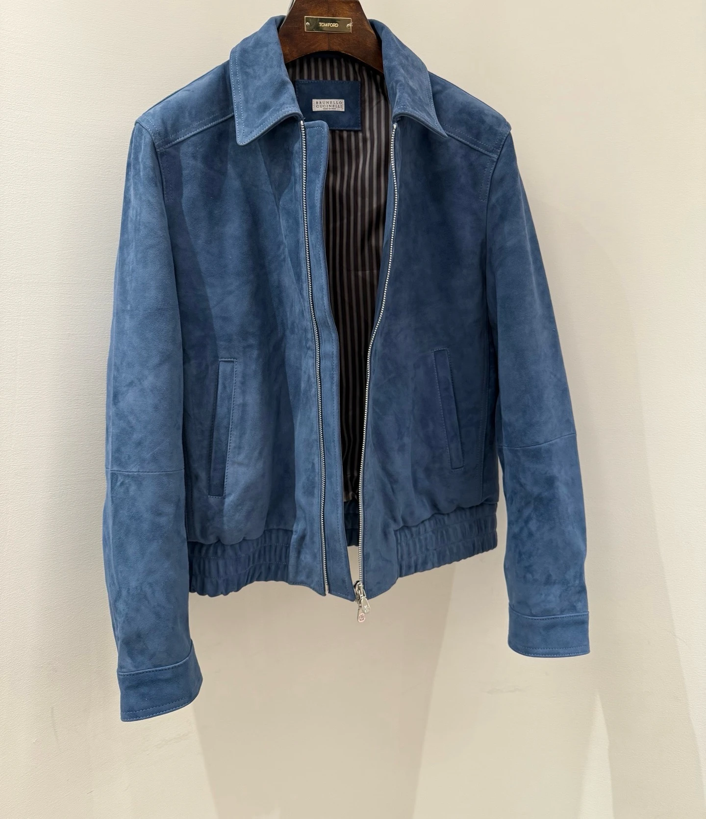 BRUNELLO CUCINELLI Мужская кожаная куртка BRUNELLO CUCINELLI Мужская кожаная куртка