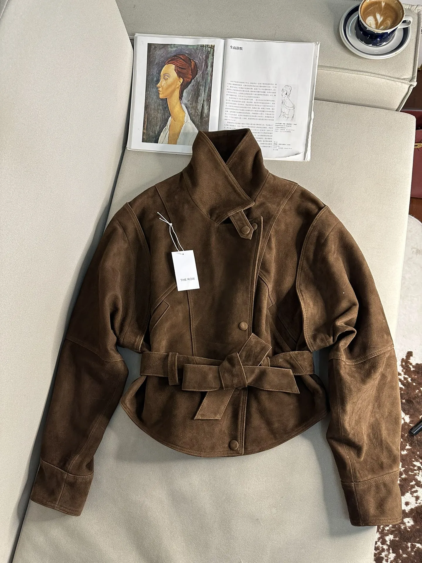 THE ROW Женский жакет из замши