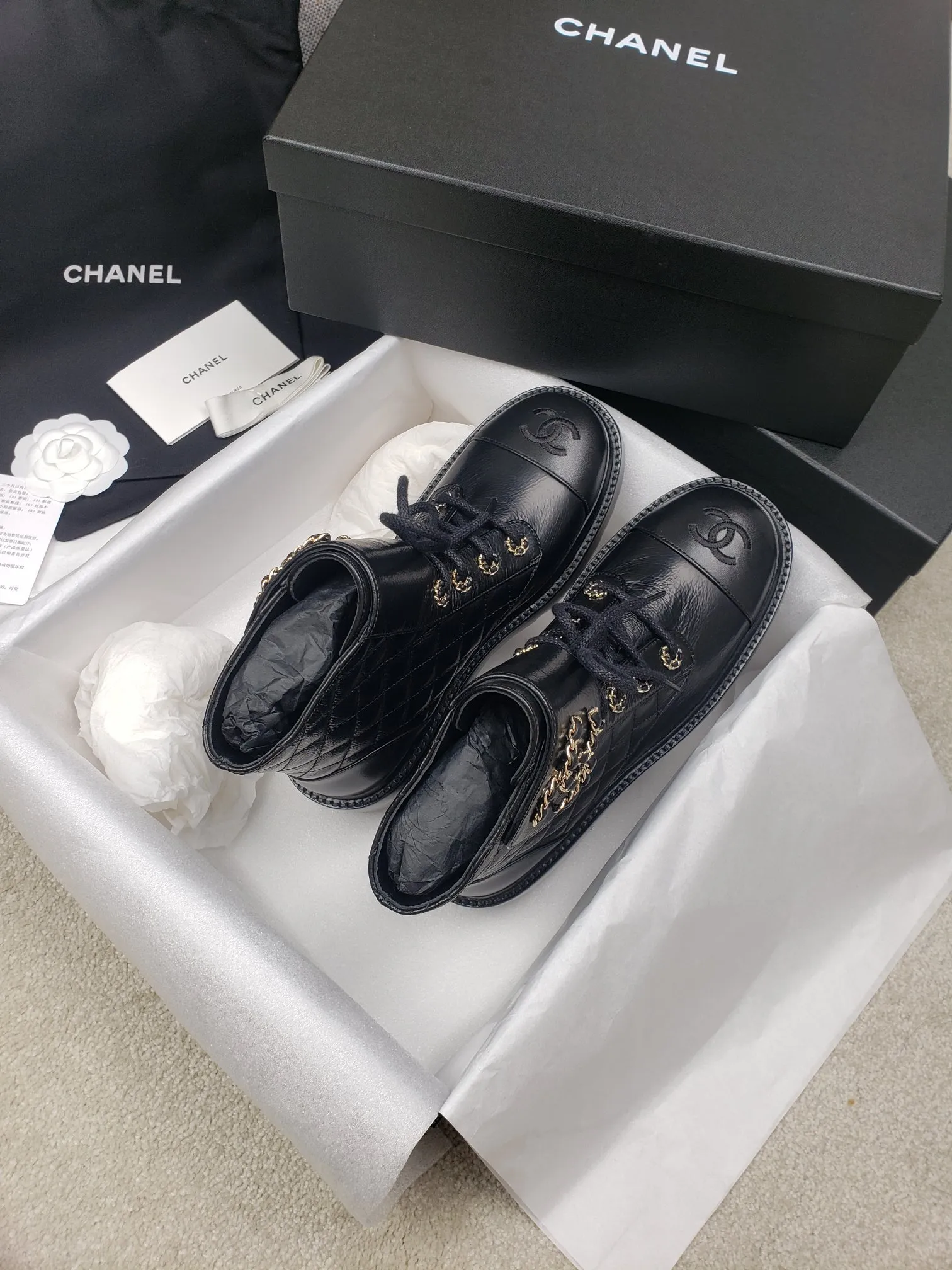 CHANEL Женские ботинки CHANEL Женские ботинки