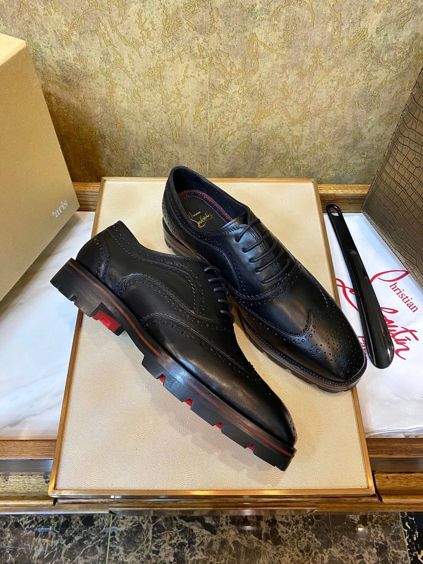 CHRISTIAN LOUBOUTIN Мужские туфли-ботинки CHRISTIAN LOUBOUTIN Мужские туфли-ботинки