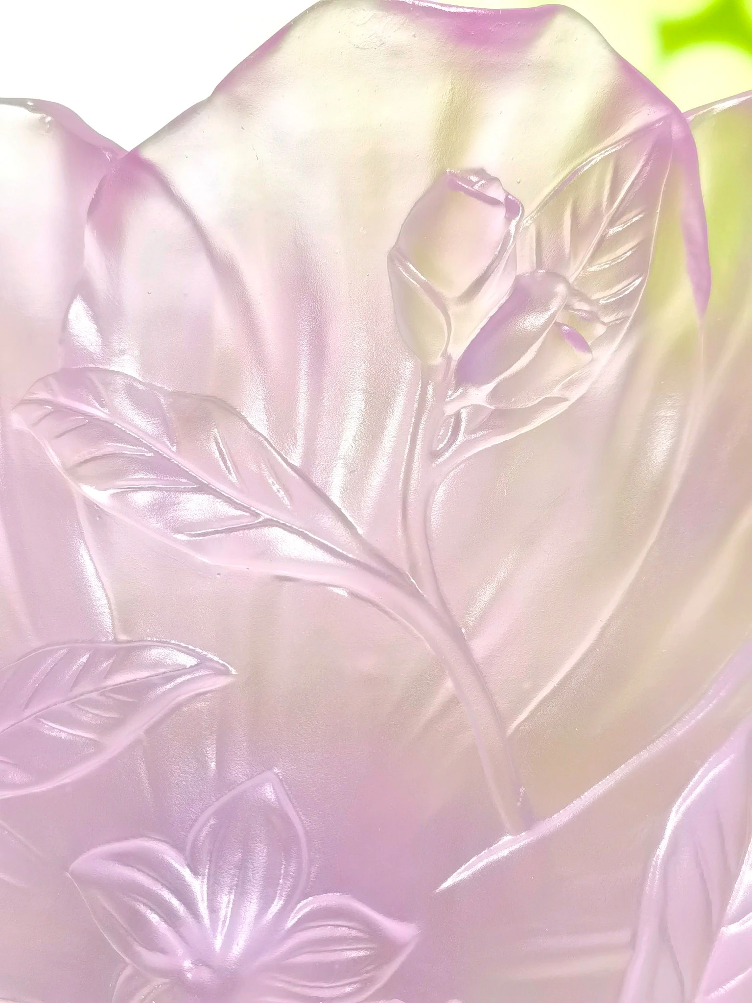 DAUM Ваза камелия 38 см DAUM Ваза камелия 38 см