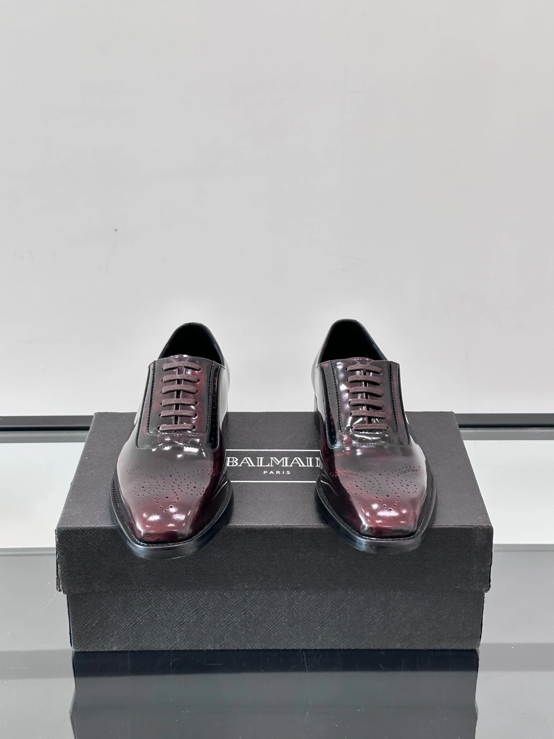 BALMAIN Мужские туфли коровья кожа BALMAIN Мужские туфли коровья кожа