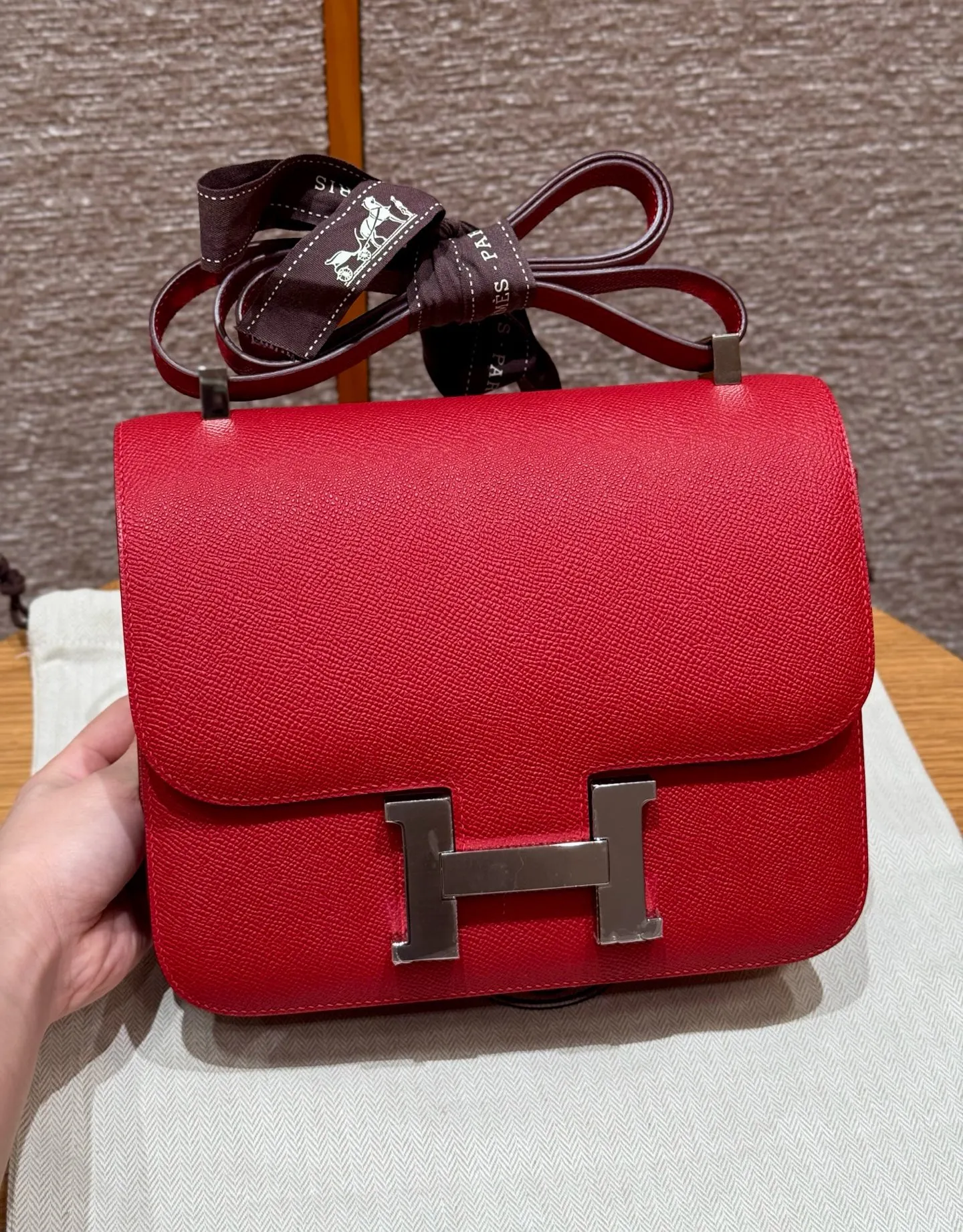 HERMES Женская сумка Constance 24 см Q5 Epsom HERMES Женская сумка Constance 24 см Q5 Epsom