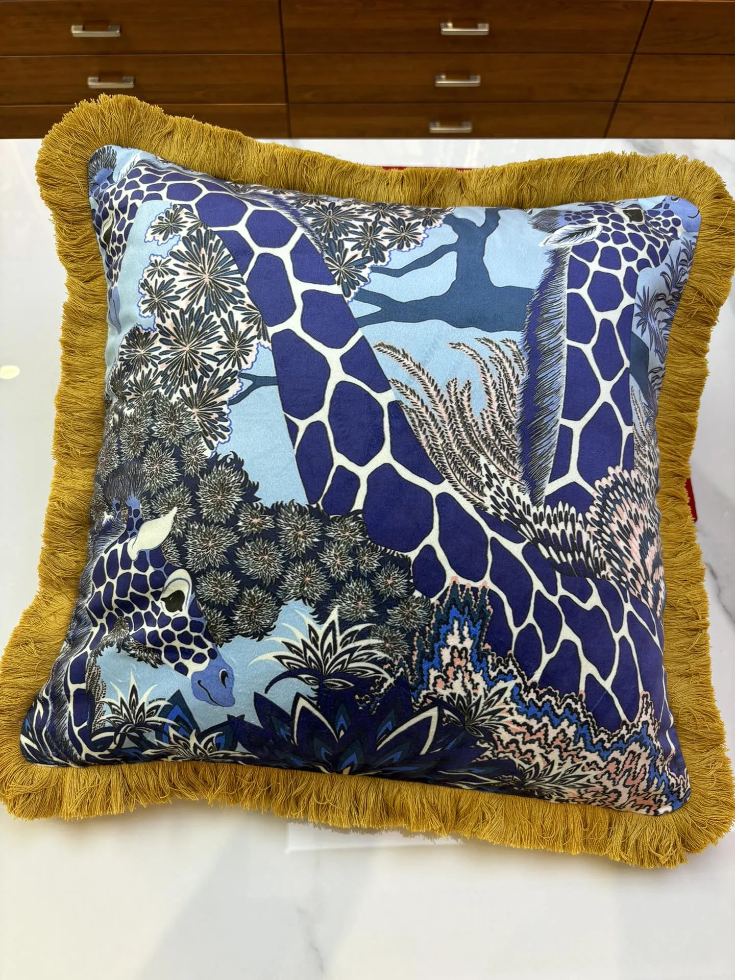 HERMES Подушка из бархата HERMES Подушка из бархата