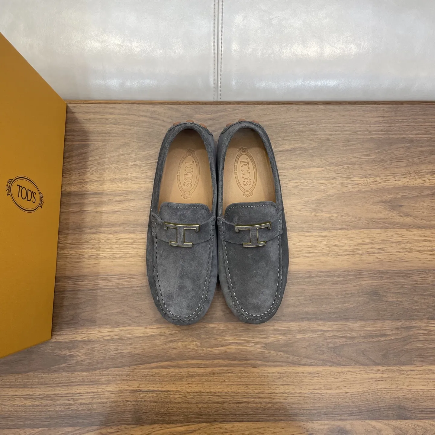 TOD'S Мужские мокасины из коровьей кожи TOD'S Мужские мокасины из коровьей кожи