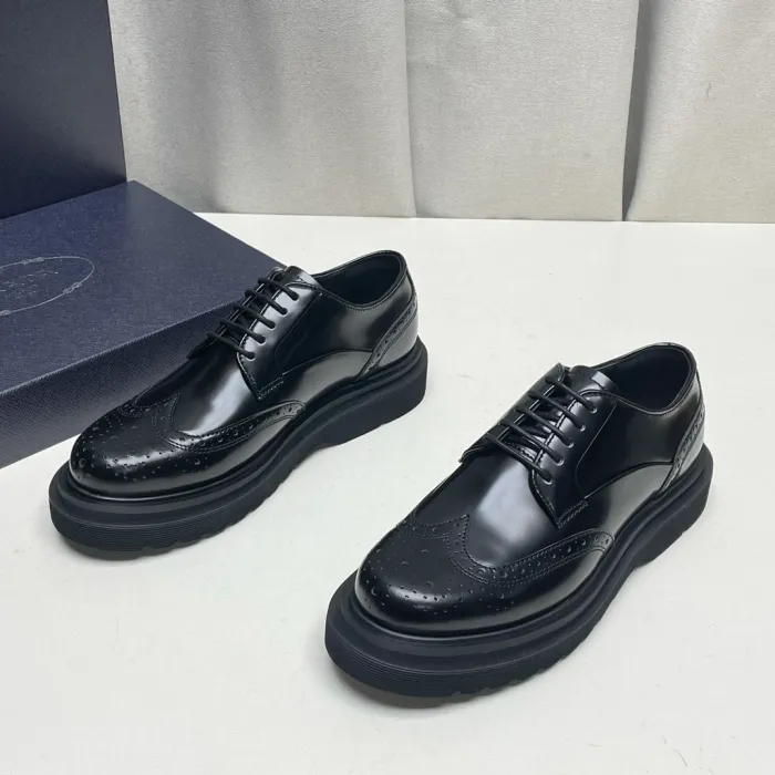  PRADA Мужские броги на толстой подошве