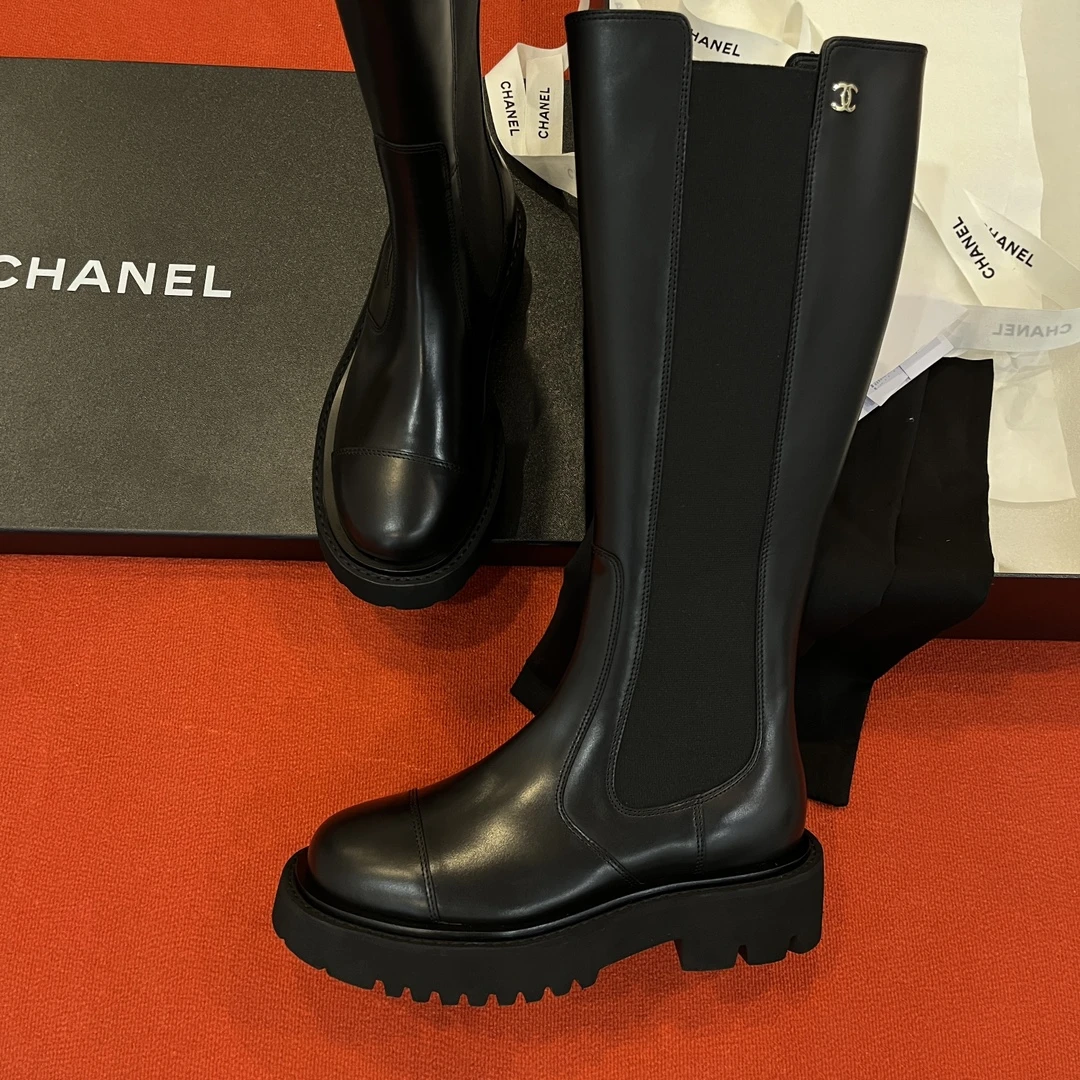 CHANEL Женские высокие сапоги 24S CHANEL Женские высокие сапоги 24S