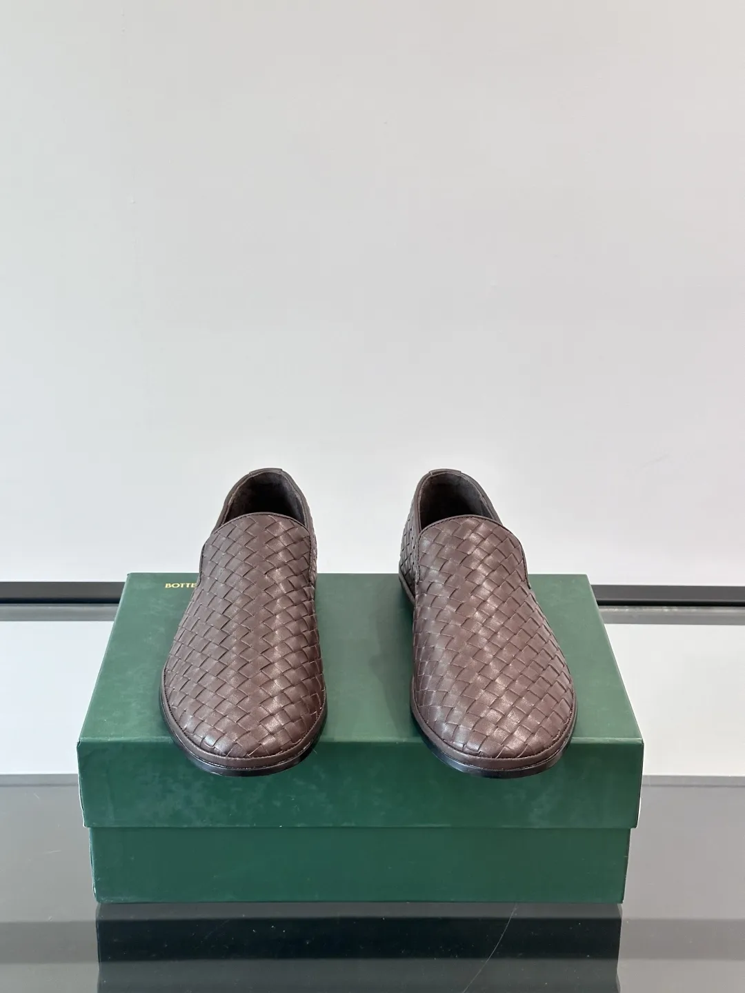 BOTTEGA VENETA Мужские мокасины из телячьей кожи BOTTEGA VENETA Мужские мокасины из телячьей кожи