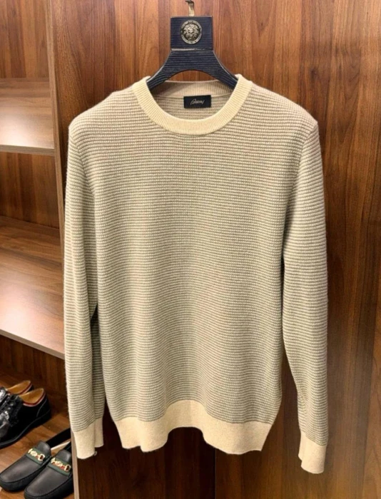 BRIONI Мужской свитер из кашемира