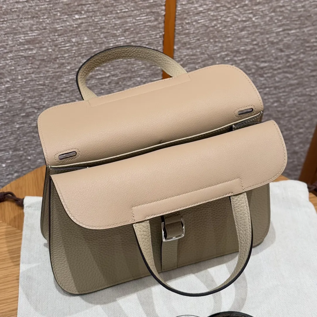 HERMES Женская сумка Halzan 25 см S2 Clemence HERMES Женская сумка Halzan 25 см S2 Clemence