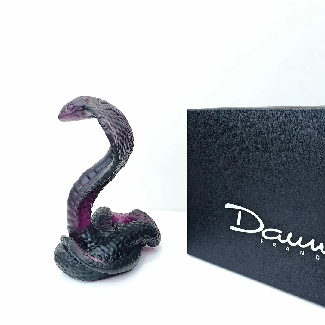 DAUM Хрустальный орнамент кобра
