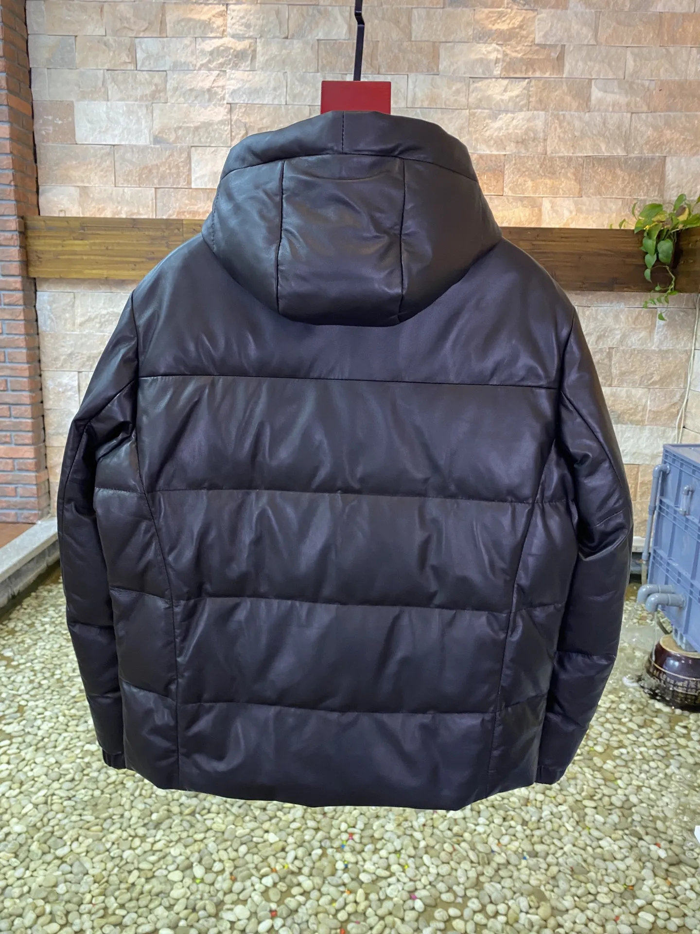 BERLUTI Мужская кожаная куртка  BERLUTI Мужская кожаная куртка