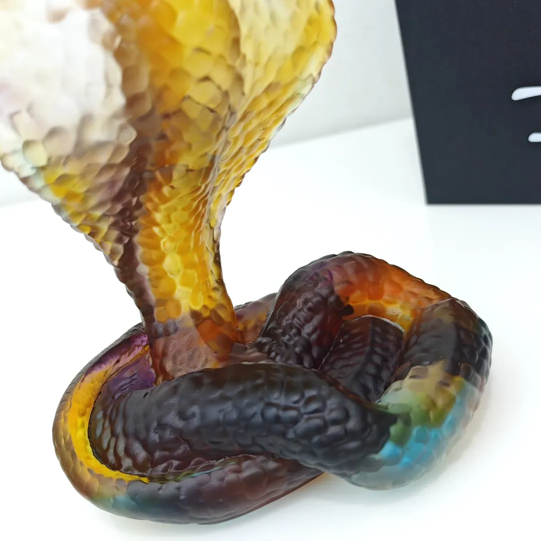 DAUM Хрустальный орнамент кобра